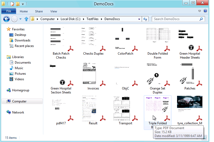 Click to view PDF Previewer for Windows 8 1.02 screenshot